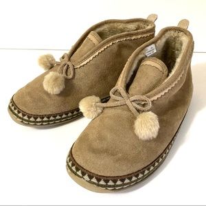 Deer Stags Suede Slippers 10